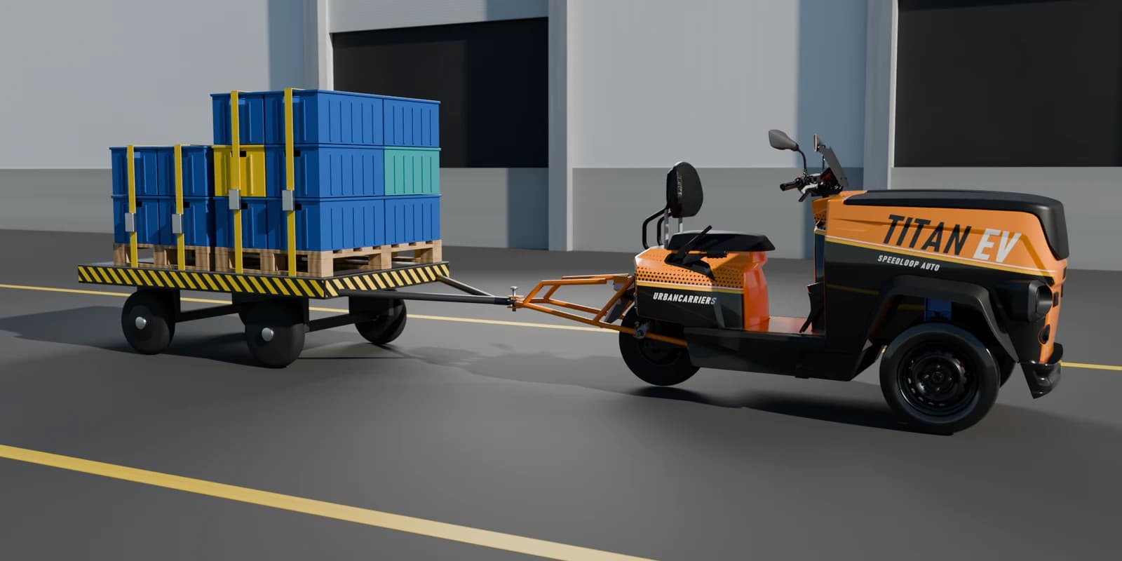 Titan EV 1000 render